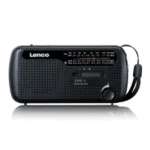 Lenco draagbare opwindbare noodradio zaklamp en powerbank in één - Afbeelding 8
