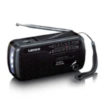 Lenco draagbare opwindbare noodradio