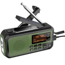 NovaWare DAB+ Noodradio Solar Opwindbaar